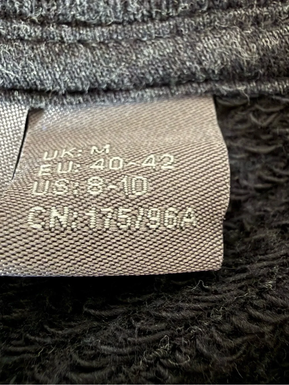 Sweaty Betty Boxy Sweatshirt Sz 8 Gray 1/4 Zip Mock Neck Cotton Blend Minimalist